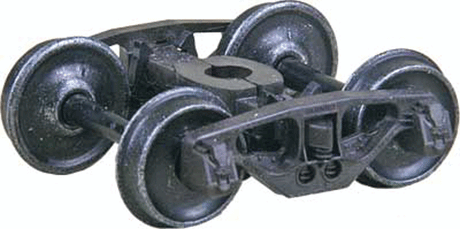 National Type B-1 50-Ton Self-Centering HGC Trucks -- Code 88 (.088") 33" Smooth-Back RP-25 Wheels 1 Pair-1