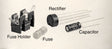 Rectifier Kit -- For Use With Kadee #590, #593 Electrical Pickup Trucks
