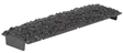 Mine Run Coal Load -- Fits Atlas, Athearn, MDC & Bowser & Other 2-Bay Hoppers 32-1/2' Scale pkg(6)-1