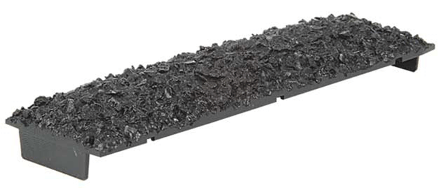 Mine Run Coal Load -- Fits Atlas, Athearn, MDC & Bowser & Other 2-Bay Hoppers 32-1/2' Scale pkg(6)-1