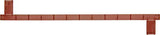 40' Morton-Style Running Boards -- Red Oxide 1 Pair-1