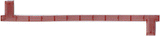 50' Apex Running Board -- Oxide Red-1