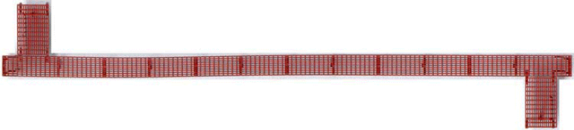 50' Apex Running Board -- Oxide Red-1