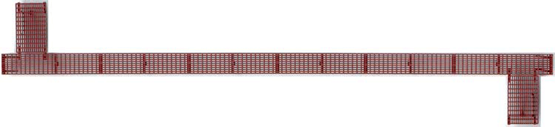 50' Apex Running Board -- Boxcar Red-1
