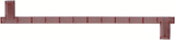50' Apex Running Board -- Boxcar Red-1
