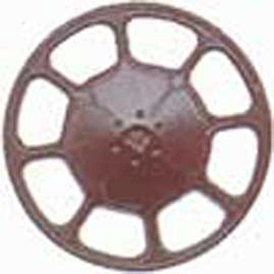 Modern Brake Wheels pkg(8) -- Dark Boxcar Red-1