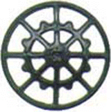 Ajax Type Brake Wheels pkg(8) -- Black-1
