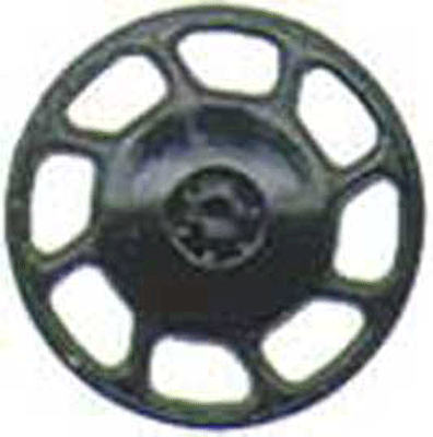 Universal Type Brake Wheels pkg(8) -- Black-1