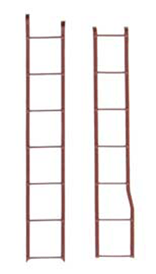 40' PS-1 Boxcar Ladder Set -- (Boxcar Red) Includes Ends & Sides-1