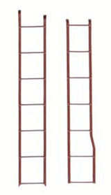 40' PS-1 Boxcar Ladder Set -- (Boxcar Red) Includes Ends & Sides-1