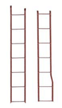 40' PS-1 Boxcar Ladder Set -- (Boxcar Red) Includes Ends & Sides-1