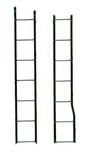 40' PS-1 Boxcar Ladder Set -- (black) Includes Ends & Sides-1