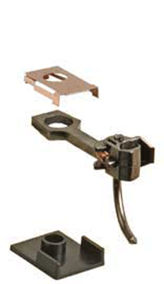 #21 Plastic Shank Plastic-Shank Coupler - Kit - Long Underset - Magne-Matic(R) -- Long 25/64" Underset w/#213 & #232 Draft Gear Box 2 Pair-1