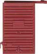 Replacement Doors w/High Tackboard -- 6' Camel Youngstown Doors (Red Oxide)-2