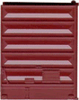 Replacement Doors Low Tackboard -- 8' Pullman Standard Doors (Boxcar Red)-1