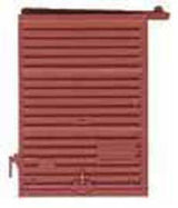 7' Youngstown Boxcar Door w/Low Tack Board pkg(2) -- Red Oxide-2