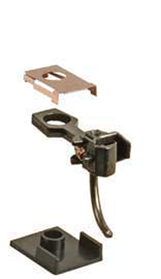 #23 Plastic-Shank Coupler - Kit - Magne-Matic(R) -- Short 1/4" Centerset w/#213 & #234 Draft Gear Box & Talgo Truck Adaptors 2-1