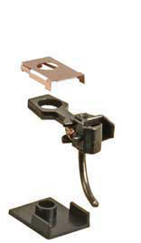 #23 Plastic-Shank Coupler - Kit - Magne-Matic(R) -- Short 1/4" Centerset w/#213 & #234 Draft Gear Box & Talgo Truck Adaptors 2-2