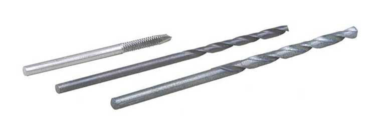 2-56 Tap & Drill Set -- Includes Tap and #50 & #43 Drills-2