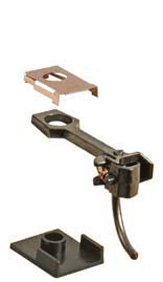 #29 Plastic-Shank Coupler - Kit - Magne-Matic(R) -- Long 25/64" Overset w/#213 & #232 Draft Gear Box & Talgo Truck Adaptors 2 P-1