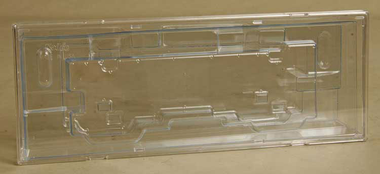 Plastic Storage Box with Car Insert -- For 40' Boxcars-2