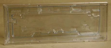 Plastic Storage Box with Car Insert -- For 50' Boxcars-1