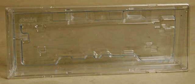 Plastic Storage Box with Car Insert -- For 50' Boxcars-1