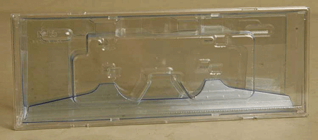 Plastic Storage Box w/Car Insert -- For 50-Ton AAR Open Hopper-1