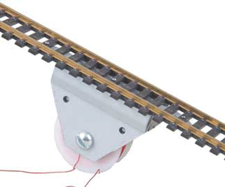 Under-the-Ties Electric Uncoupler -- Fits Any Code Rail-1