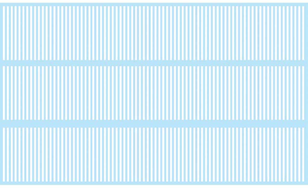 Dash White Lines Street Decal