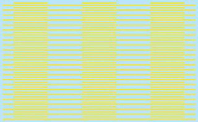 Street Decals -- Solid/Dash - Yellow Lines-1
