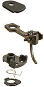 #31 Plastic-Shank Coupler - Kit - Magne-Matic(R) -- Long 25/64" Underset w/#233 Draft Gear Boxes 2 Pair-1