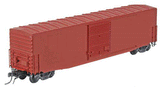 50' PS-1 Boxcar w/9' Door & Cushion Underframe - Kit -- Undecorated-1