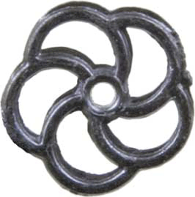 Metal Brake Wheel -- pkg(6)-1