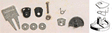 Swing Bracket Adaptor - Kit -- 1 Pair-1