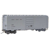 Pullman-Standard PS-1 40' Boxcar w/8' Door - Ready to Run -- United States Navy USN #61-06454 (silver)-1
