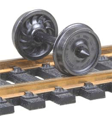 Code 110 (.110") 36" Ribbed-Back RP-25 Wheelsets -- pkg(12)-1