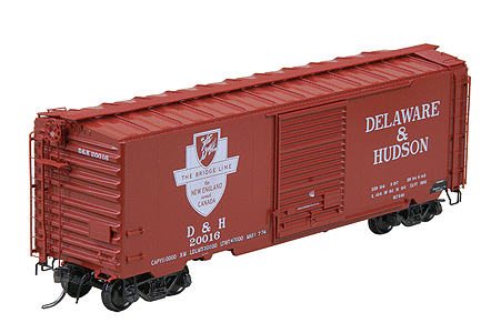 40' PS-1 Boxcar w/8' Youngstown Door -- Delaware & Hudson #20016