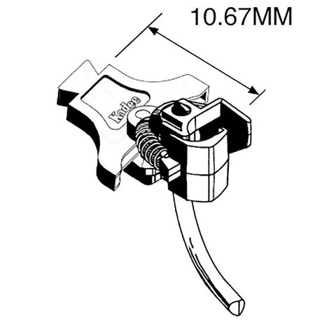 NEM 363 European-Style Couplers -- Long (10.67mm, .42", 27/64") 1 Pair with NEM 363 to 362 & Bolt-On 363 Adap-2