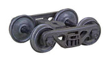 ACL Barber(R) S-2 70-Ton Roller-Bearing Self-Centering HGC Trucks -- Code 110 (.110") 33" Smooth-Back RP-25 Wheels 1 Pair-2