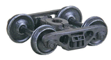 Barber(R) S-2 70-Ton Roller Bearing Self-Centering HGC Trucks -- Code 110 (.110") 33" Smooth-Back RP-25 Wheels 1 Pair-1