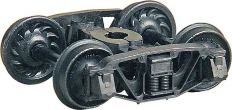 Andrews Trucks w/33" Code 110 Ribbed-Back Metal Wheels -- pkg(2)