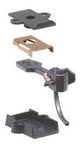 #5 (NO.5(R) Universal Metal Couplers with Gearboxes -- Medium (9/32") Centerset Shank-2