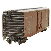 50' PS-1 Boxcar w/9' Door - Ready to Run -- Chesapeake & Ohio #21139 (As-Delivered 1956, Boxcar Red, black, Progress Log