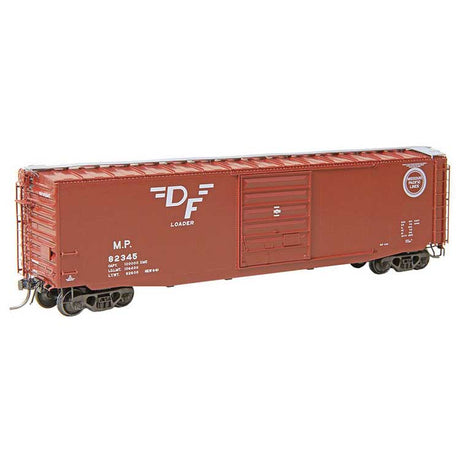 50'  PS-1 Boxcar w/9' P-S Door - Ready to Run -- Missouri Pacific #823451 (As-Delivered 1961, Boxcar Red, white, DF Loader)-1