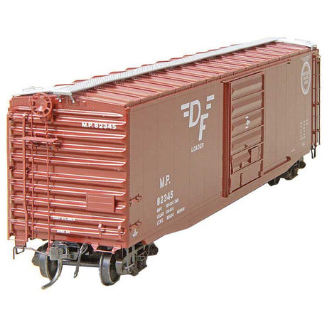 50'  PS-1 Boxcar w/9' P-S Door - Ready to Run -- Missouri Pacific #823451 (As-Delivered 1961, Boxcar Red, white, DF Loader)-3