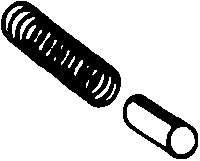 Centering Springs -- For #4 & #205 Height Gauge Couplers, With Spacer Dowels