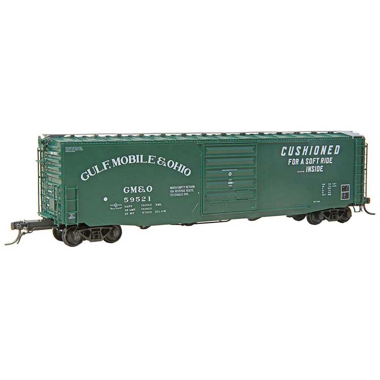 PS-1 50' Boxcar - Ready to Run -- Gulf, Mobile & Ohio #59521-1