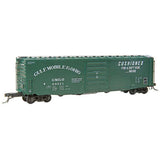 PS-1 50' Boxcar - Ready to Run -- Gulf, Mobile & Ohio #59521-1