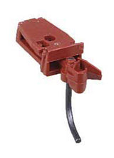 #712 Old-Time/Light Duty Plastic Knuckle Coupler -- Rust 2 Pair-2